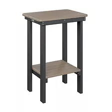 Rectangular Counter Height End Table