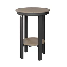 Round Counter Height End Table
