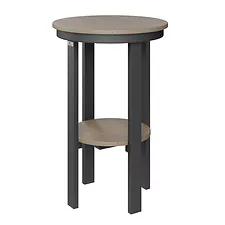 Round Bar Height End Table