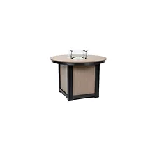 Donoma Round Dining Hight Fire Table