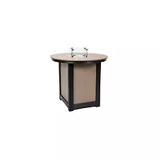 Donoma Round Bar Height Fire Table